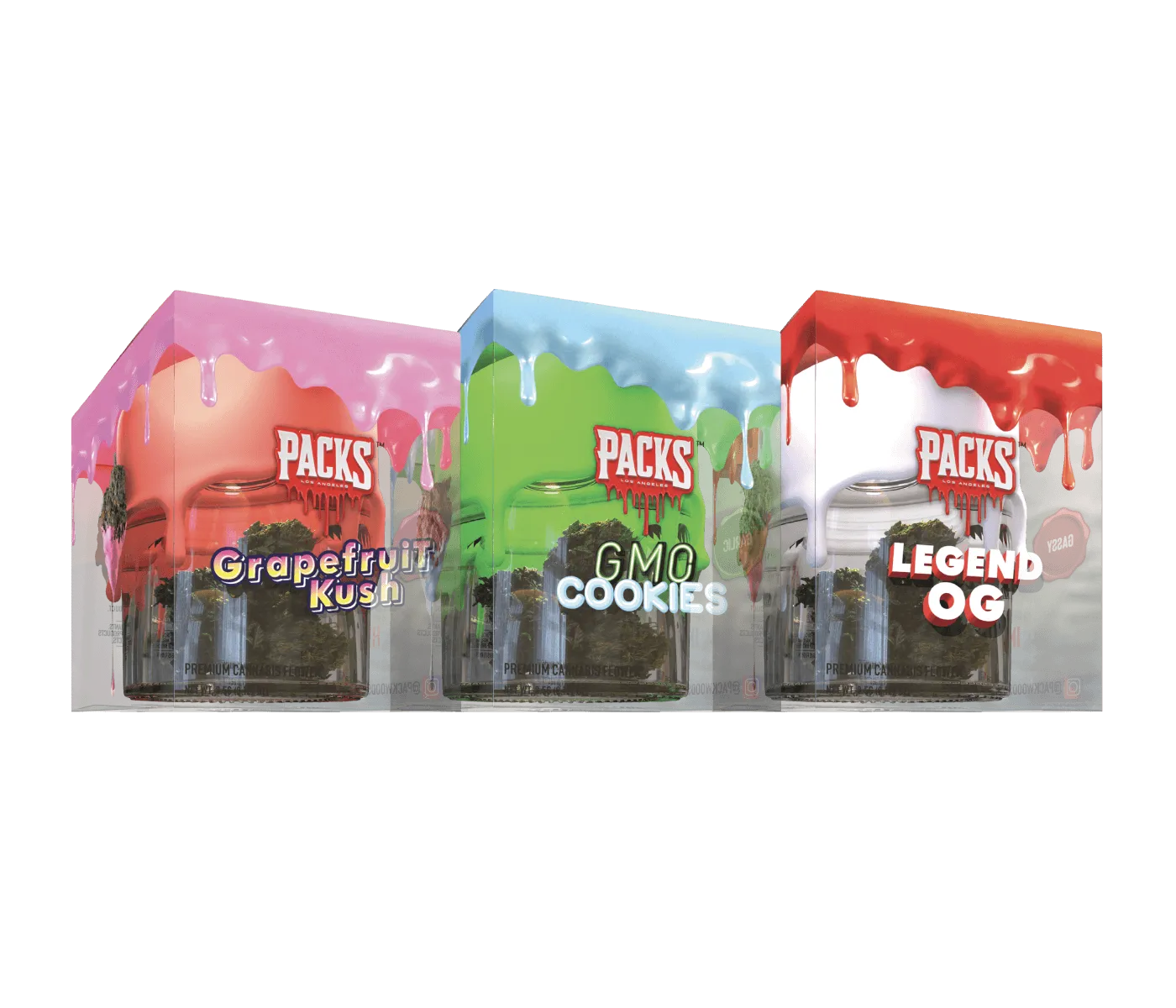 The foundation of Packwoods – curated, top-shelf, indoor flower