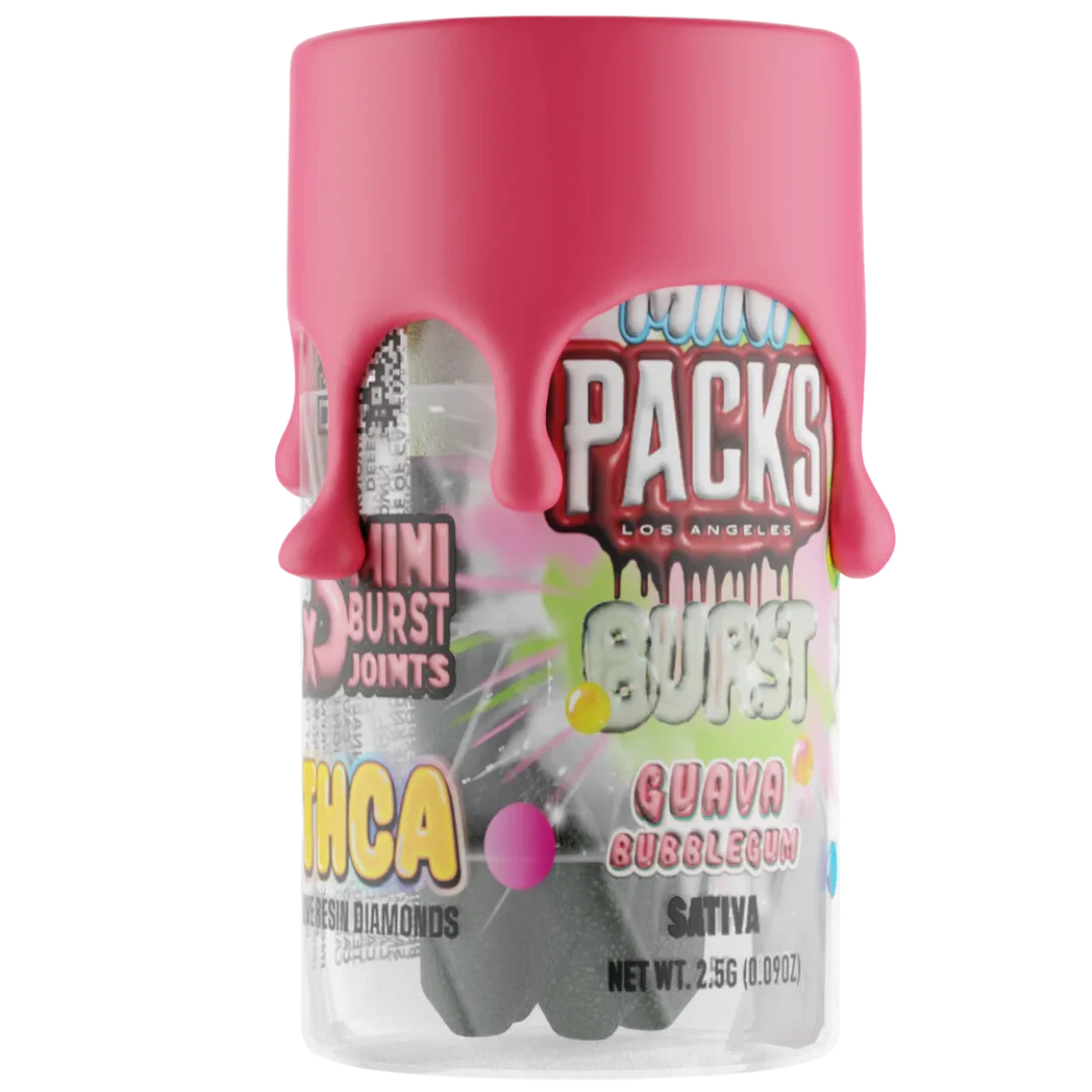 PACKS MINI HASH ROSIN BURST THC-A PRE ROLLS 2.5G | 5CT - Image 2