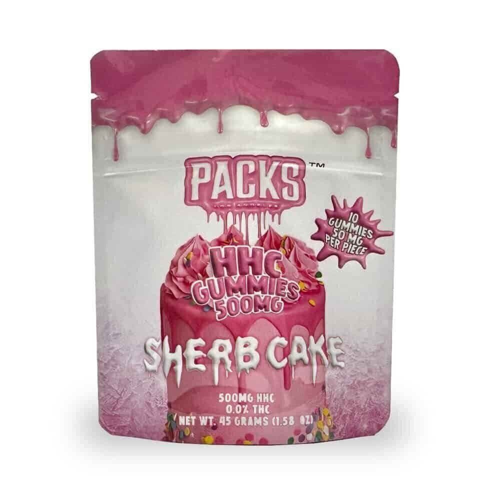 Packs HHC Sherb Cake Gummies