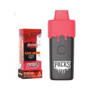 Packwoods Packspod Delta‑8 Live Resin Disposable 2 g – Black Cherry Gelato