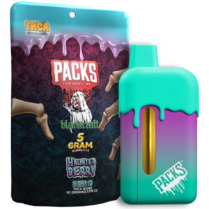 Packwoods x Blackcraft THCa Diamonds 5 g Disposable – Haunted Berry (Hybrid)